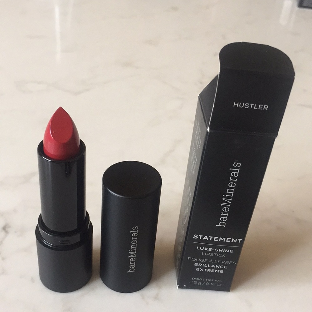 🌈 3 for $15 🌈 NEW BareMinerals lipstick Hustler NIB